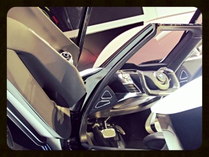 Inside of the Nissan Bladeglider
