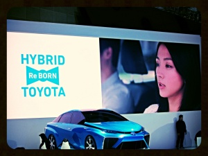 Toyota's presentation of its hybrid concept
