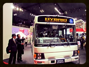 They even had hybrid buses! Japan never ceases to amaze...